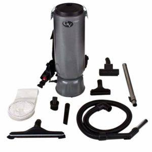 gv 10 quart commercial backpack vacuum