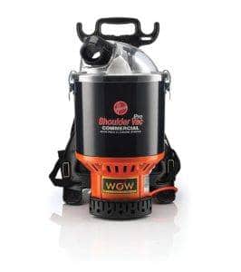 hoover commercial lightweight backpack vacuum
