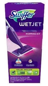 swiffer wetjet hardwood floor spray mop