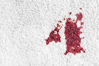 dried blood stain removal from carpet