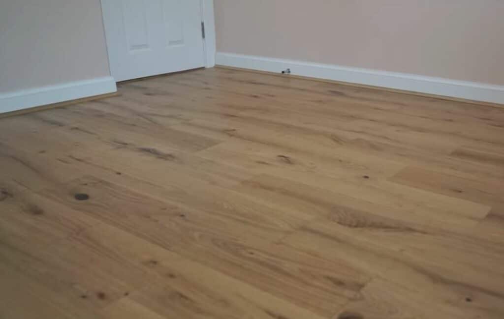 Durable hardwood flooring for dogs