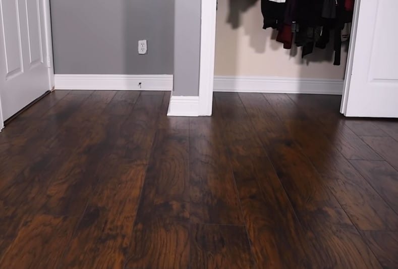 Laminate Flooring in a Bedroom