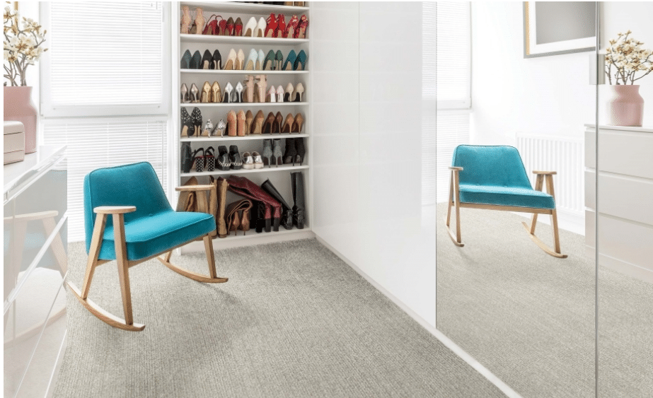 Berber Carpet in a Closet