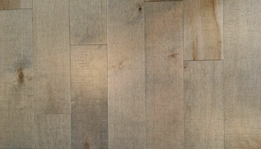 faded maple hardwood floor