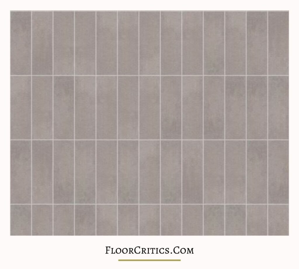 Vertical stacked tile pattern