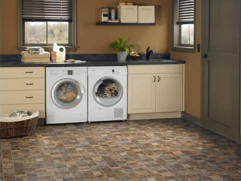 Farmhouse Laundry Room Flooring Ideas